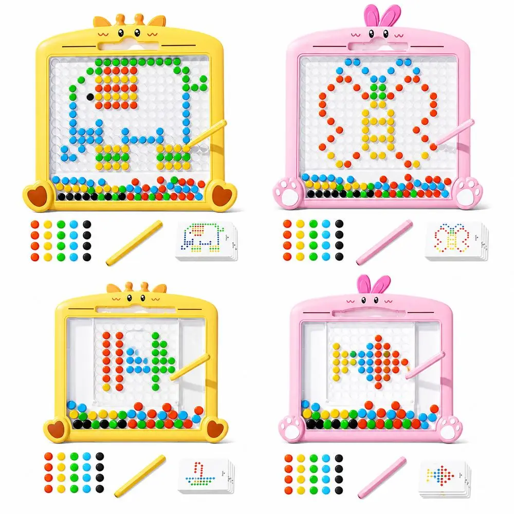 New Cartoon Magnetic Drawing Board Portable Boost Development Skill Learning Reusable Drawing
