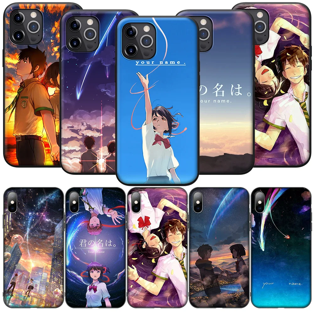 H-178 your name Anime Phone Case for Samsung Galaxy A41 A42 A71 A72 A73 J2 J4 J5 J6 J7 J8 A6 A7 A8 A9 Plus 2018