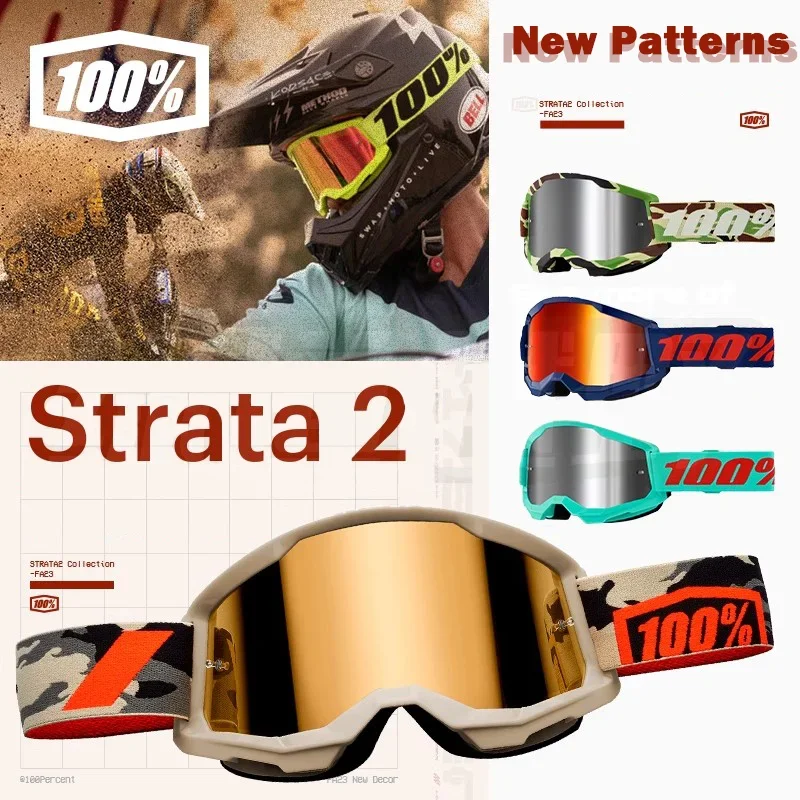 Strata Anti-Fog Riding Goggles for Sports and Off-Road