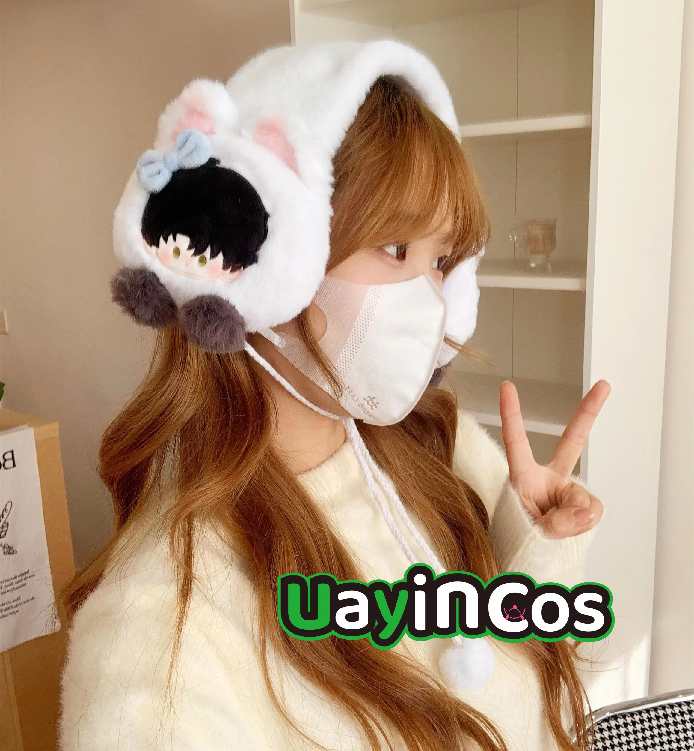 

Earmuffs Love and Deepspace Zayne Xavier Sylus Rafayel Windproof Ear Muffs Outdoor Ear Cover Warm Winter Earflaps Anime Game