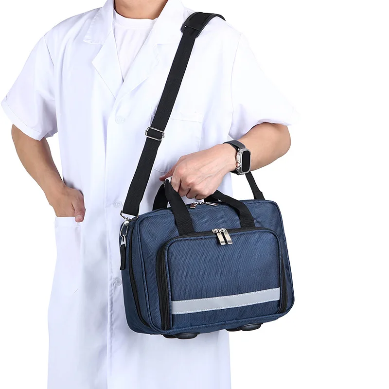 Kit de primeiros socorros, suprimentos médicos para acampamento, equipamento de resgate de emergência, bolsa vazia, à prova d'água, multifuncional, conjunto de viagem