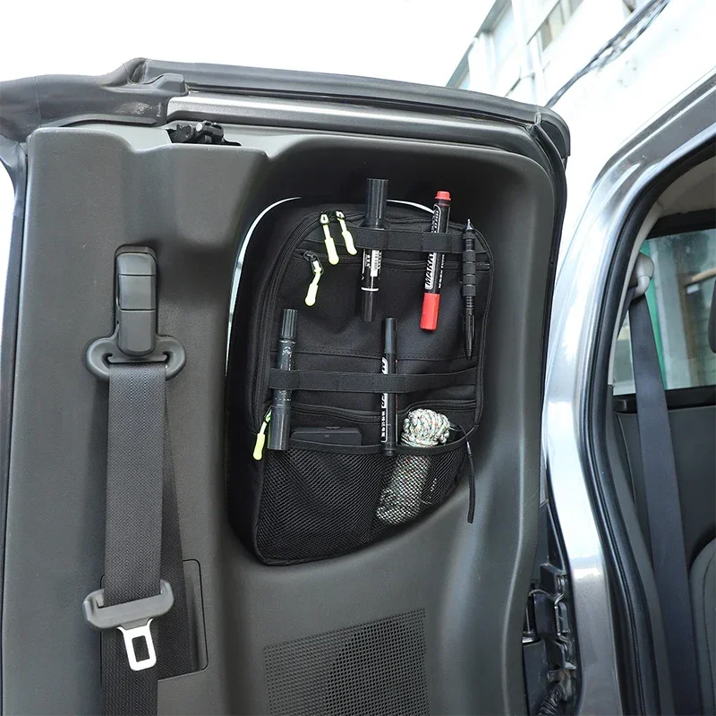 For Nissan Frontier 2 Door Version 2018-2021 Car Rear Door Side Window Bag Multifunctional Storage Bag Oxford Cloth Accessories