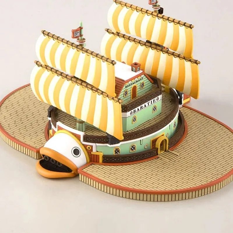 Bandai Original y genuino GRANDSHIP ONE PIECE modelo Kit en Stock figura de Anime GRANDSHIP BARATIE figuras de acción juguetes de modelos de ensamblaje