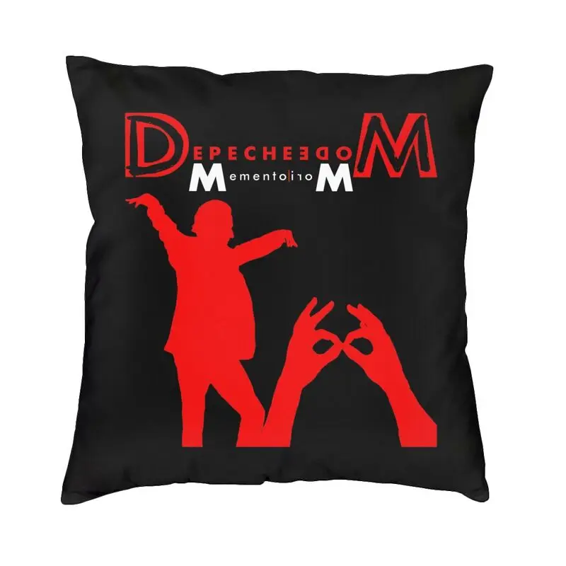 Depeche Cool Mode Electronic Rock Throw Pillow Case Sofa Modern Cushion Cover Car Pillowcase