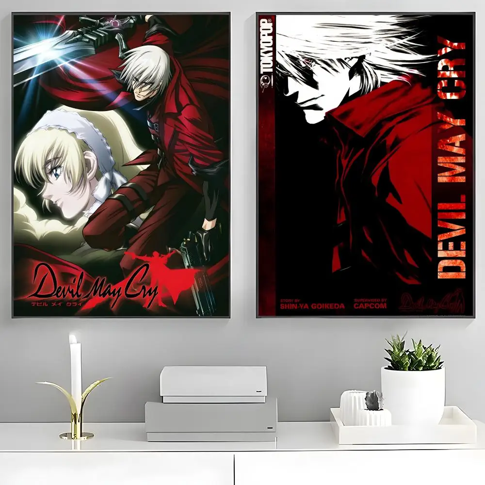 Poster High-definition posters, wall art for living room and home decor. Modern home and office decoration. Devil May Cry Movie