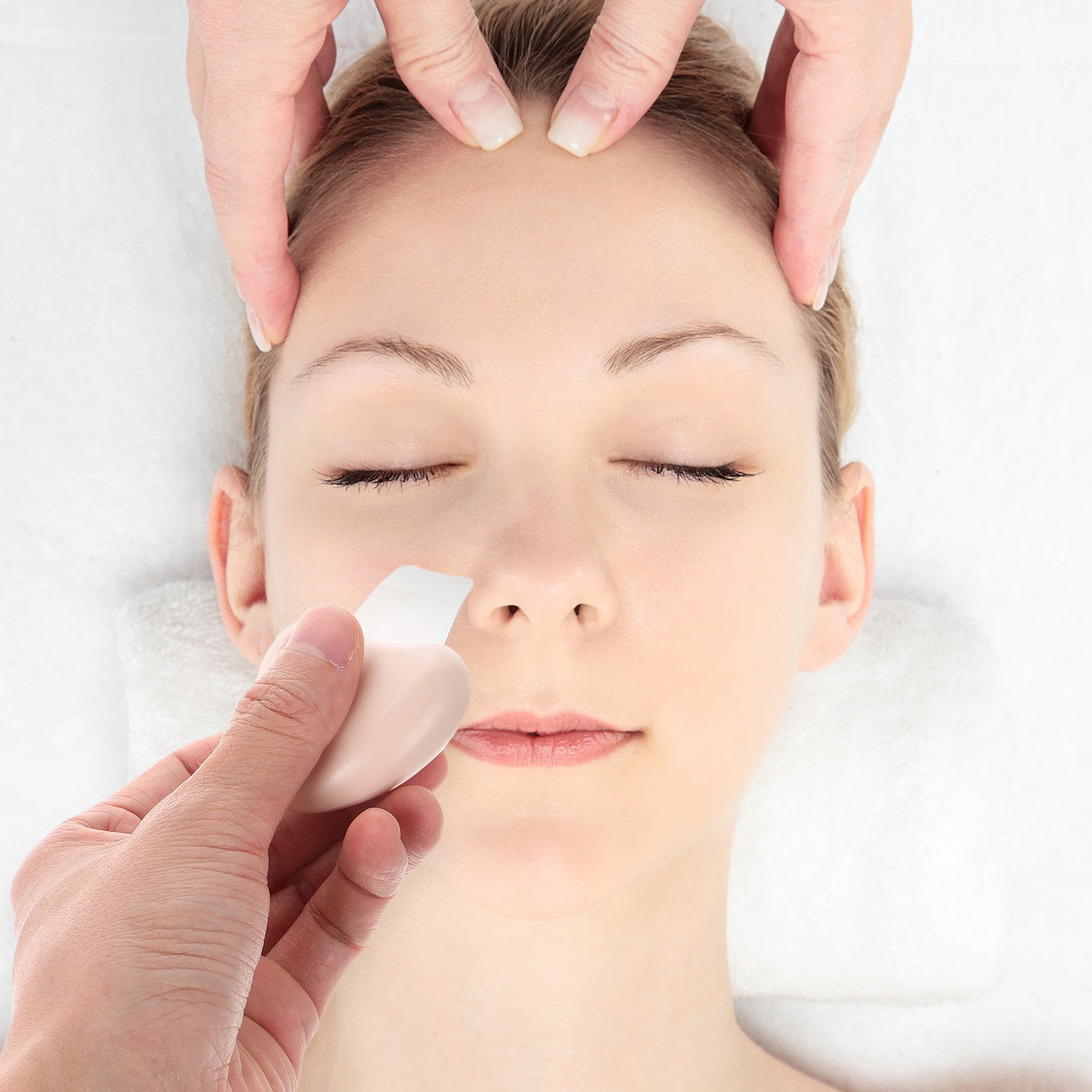 Metal Blackhead Removal Tool Stainless Steel Pimple Extractor Professional Design for Face Skin Care Routine Blackhead Scraper