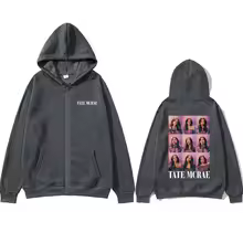 Singer Tate Mcrae Double Sided Zip Hoodie