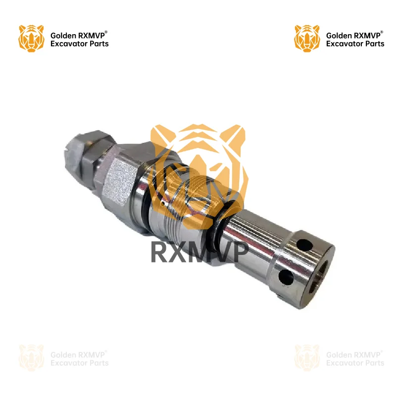 Custom Logo China Supplier Relief Valve Safety Valve Excavator Hydraulic Pump Parts Main Relief Valve For EC460