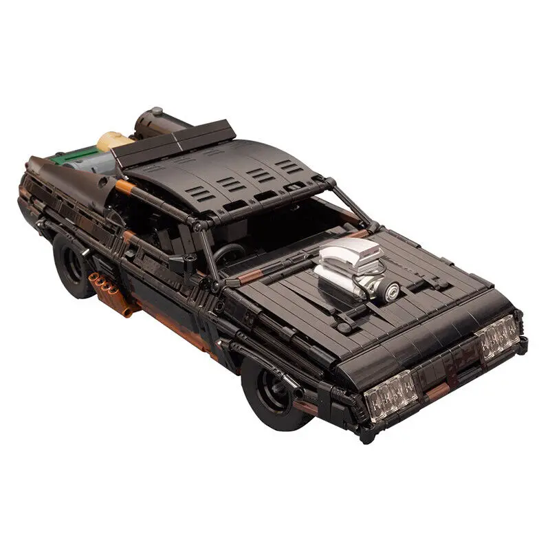 

Vehicle Car in Movie with Power Functions Motors 1508 Pieces MOC Build Gift