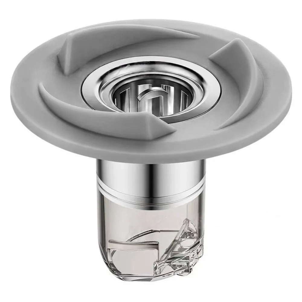 Sink Accessories Magnetic Floor Drain Core Vortex Flow Universal Drain Valve Anti-Clog Easy Clean Strainer Plug Kitchen