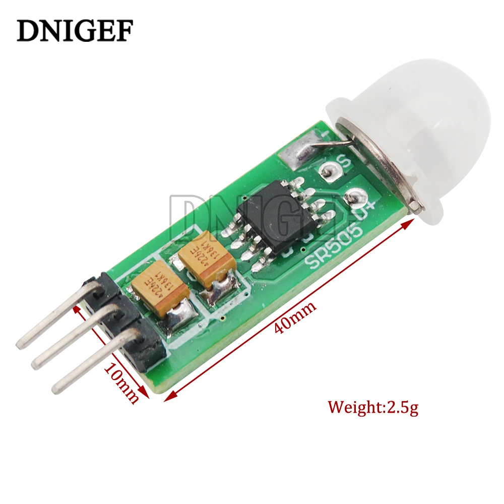 DNIGEF HC-SR505 Mini Módulo de Detecção Novo para Arduino Modo de Detecção Corporal Mini-Interruptor de Sensor Corporal