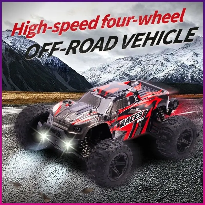 

HXRC 8609 8610 1:14 55 км/ч 4WD RC автомобиль со светодиодным пультом дистанционного управления, высокоскоростной дрифт-монстр-трак для детей vs Wltoys 144001 Toys