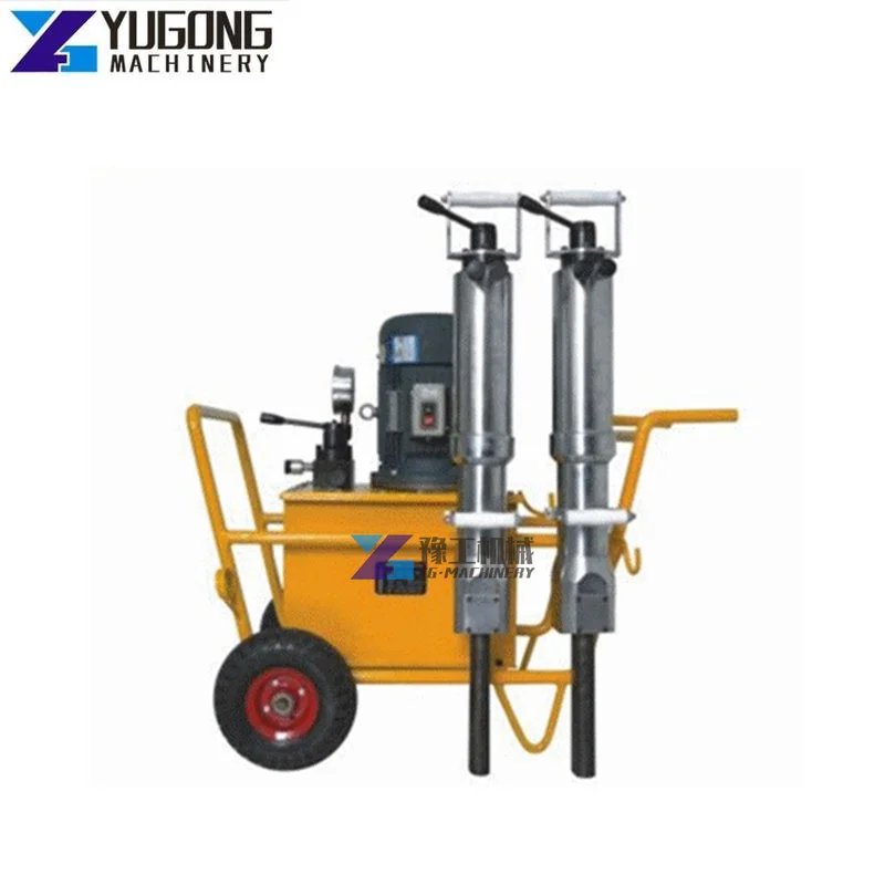 Manufacturer Carry Hydraulic Diesel Stone Rock Splitter Cheapest Rock Splitter Pneumatic Hydraulic Stone Splitter for Granite