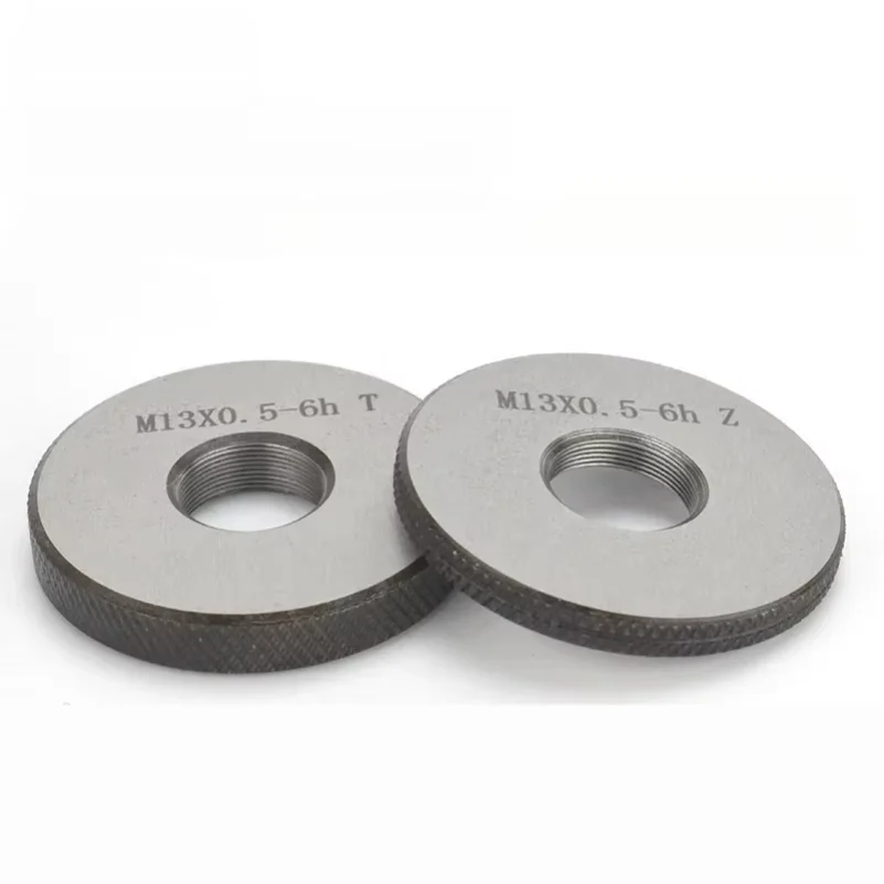 1SET(1*GO+1*NOGO) 6h M12-M21 Non-Standard Metric Fine Tooth Thread Ring Gauge Measure Tool X0.5/0.75/1.0/1.25/1.5/1.75/2.0/2.5