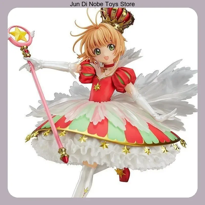 

Sakura Card Captor Sakura Dress Up Kawaii 28cm Anime Figure Statue Model, Collection Desktop Decoration Ornament Toys Gifts