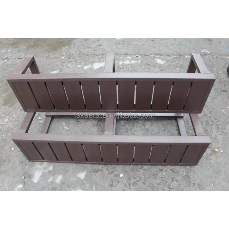 Passo de madeira de plástico para spa de natação perfeito