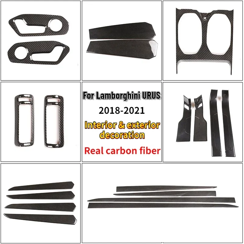 for-2018-2023-lamborghini-urus-real-carbon-fiber-interior-exterior-decoration-panel-cover-trim-sticker-car-accessories-lhd