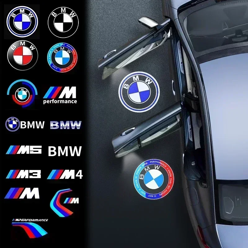 

Для BMW E12 E28 E34 E39 E60 E61 F10 F11 F07 F18 G30: 2 шт. HD LED проекторные лампы-проекторы для дверей автомобиля, серия 50th Anniversary Edition