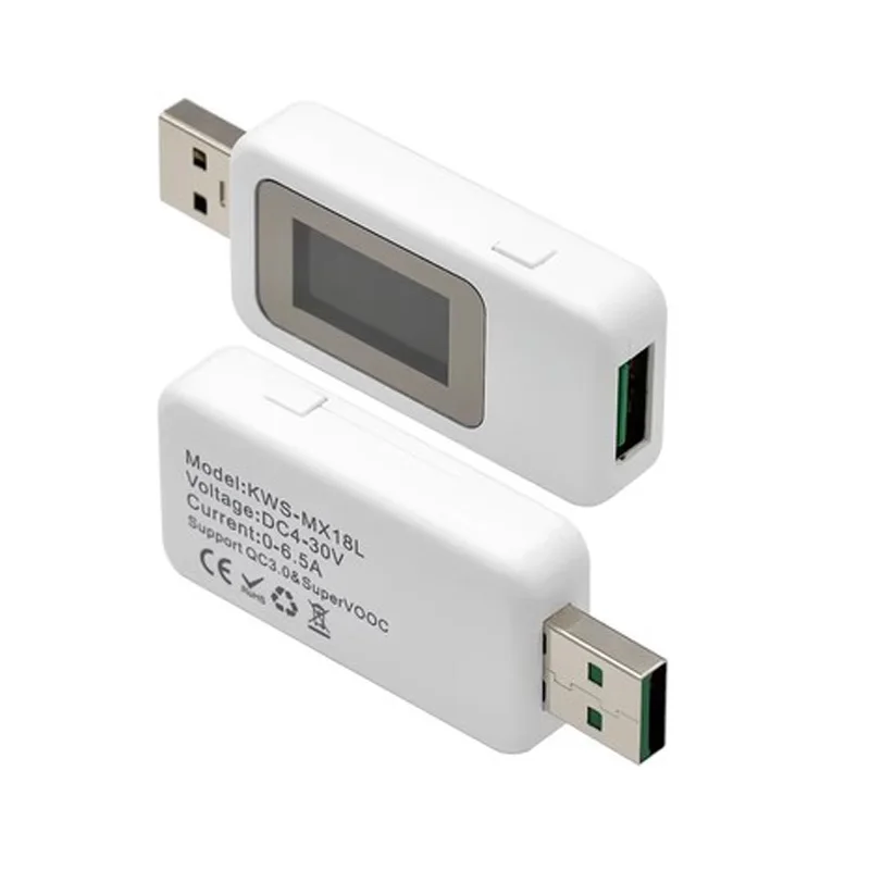 10 in 1 USB 테스터 DC 디지털 전압계 전류 전압계 암페어 전류 전압계 암페어 전압계 감지기 파워 뱅크 충전기 표시기
