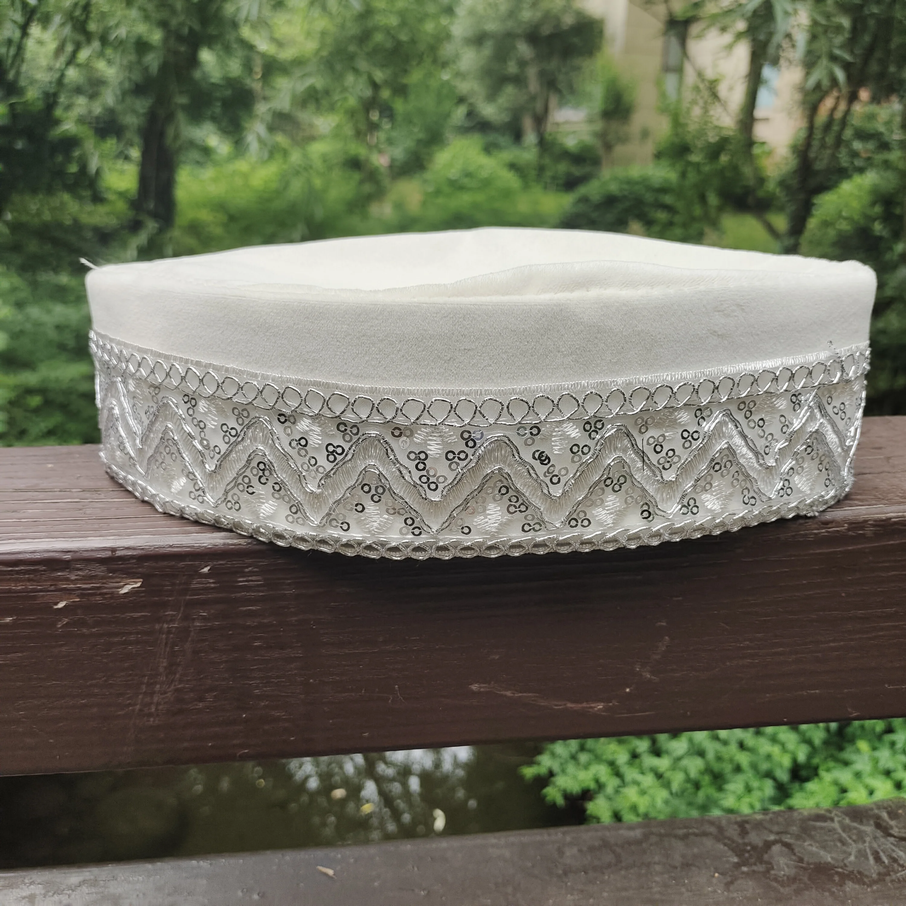 Chapeau de bateau musulman à paillettes pour hommes, pleuche malaisienne, casquette de soleil, prière, Kufi, Islam, Hijab, Arabie saoudite, turban, enveloppements de sauna, mode, livraison gratuite