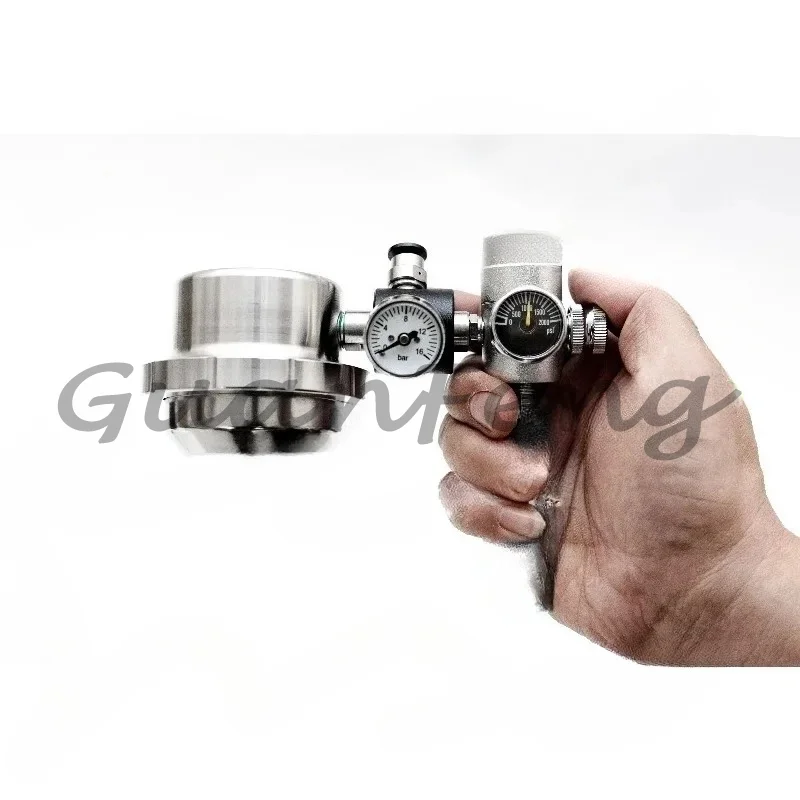 Pneumatic Coffee Machine, Espresso Machine, Portable, Home Coffee Machine Outdoor Camping Small (excluding Gas Cylinder)