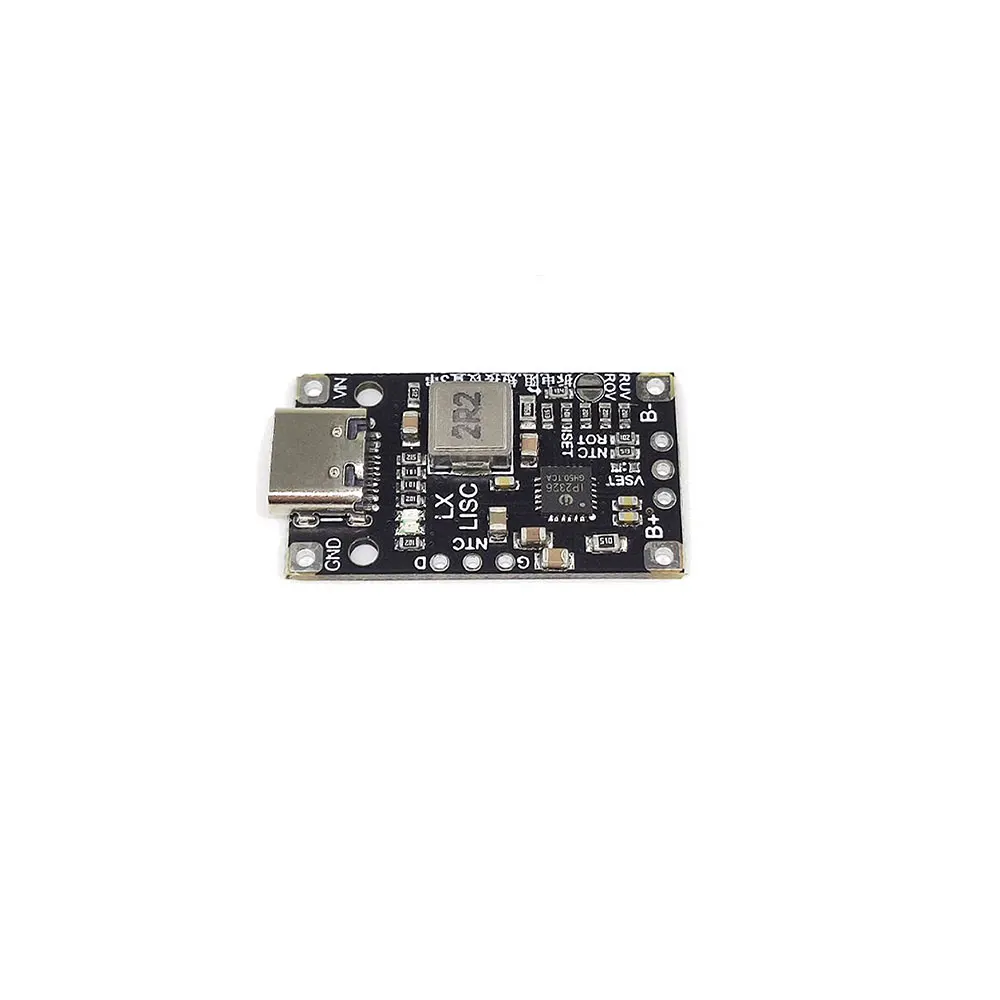 Paquete de batería de litio de alta potencia, placa de carga 2S/3S, BMS boost, carga rápida/polímero de 3,7 V/módulo de carga UAV, USB tipo C