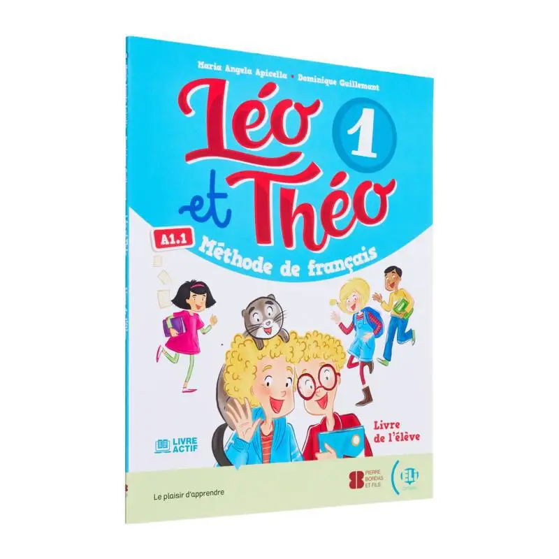 Leo And Theo 1 SB Downloadable Students Digital Book MA ApicellaDGuillemant ELI Publishing Group 9788853623485 Book
