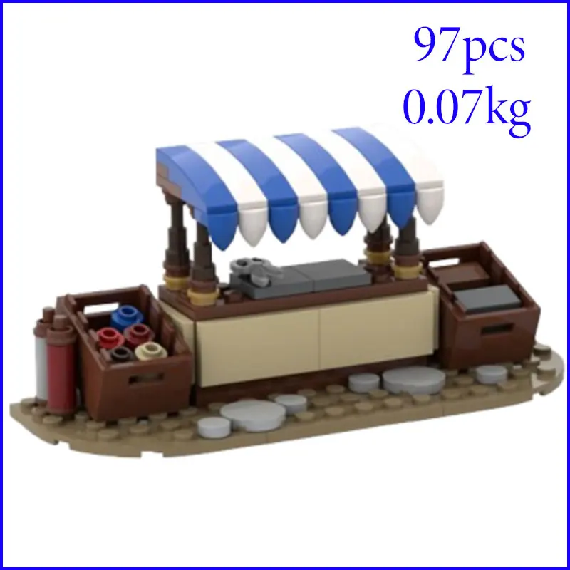 ชุดของเล่นตัวต่อขนาดเล็ก MOC-78674 78676 78753 แบบประกอบเอง ของเล่นเสริมพัฒนาการ ชุดของขวัญ ของตกแต่ง