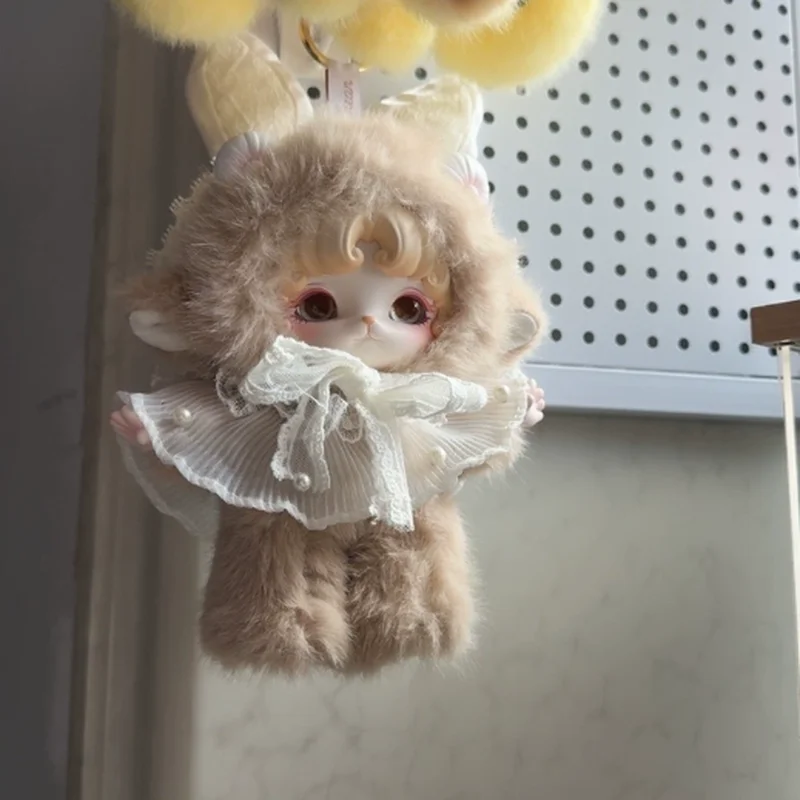

Pinyun Mijuan Original Fluffy Plush Blind Box Cute Plush Doll Trendy Figure Red Lace Vintage Toy Ideal Birthday Gift For Women