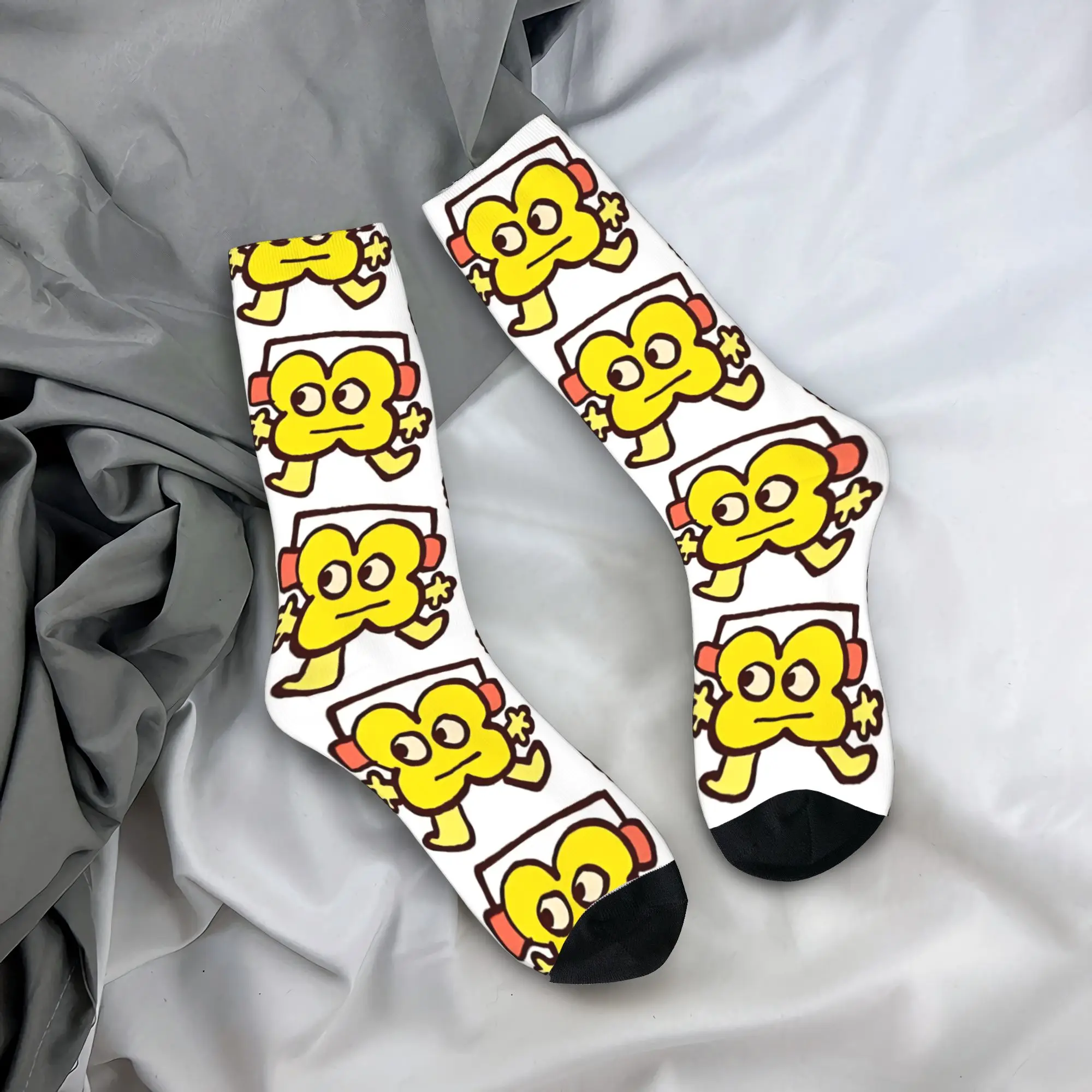 

Men Socks BFB BFDI Stockings Non Slip Soft Socks Autumn Funny Graphic Climbing Socks