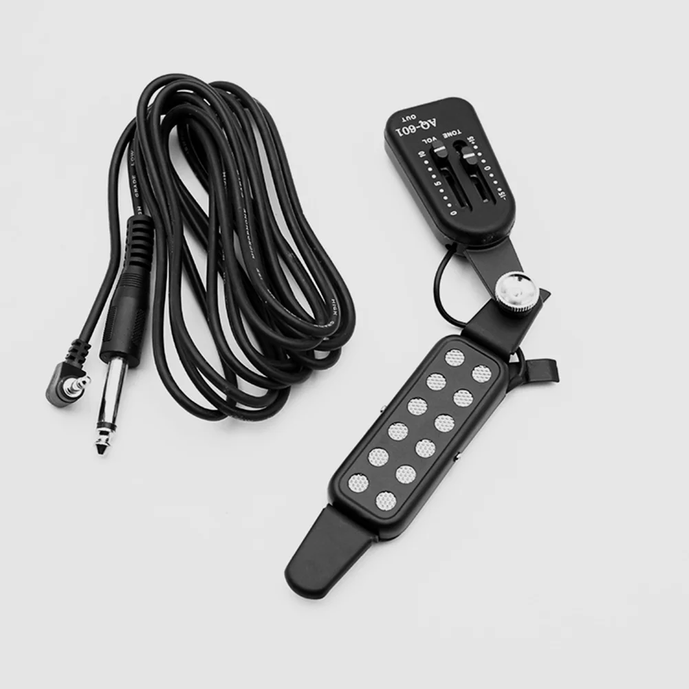 

No Punching Sound Hole Pickup Guitar Classical Abs Transducer for Acoustic Pickups