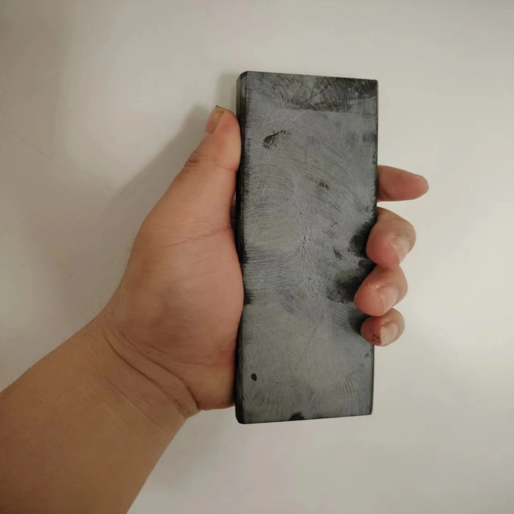 Piedra de afilar Natural, piedras de molienda finas de doble cara para cuchillos, afilador, piedra de afilar, herramienta de cocina de piedra azul de agua, grano de aproximadamente 5000