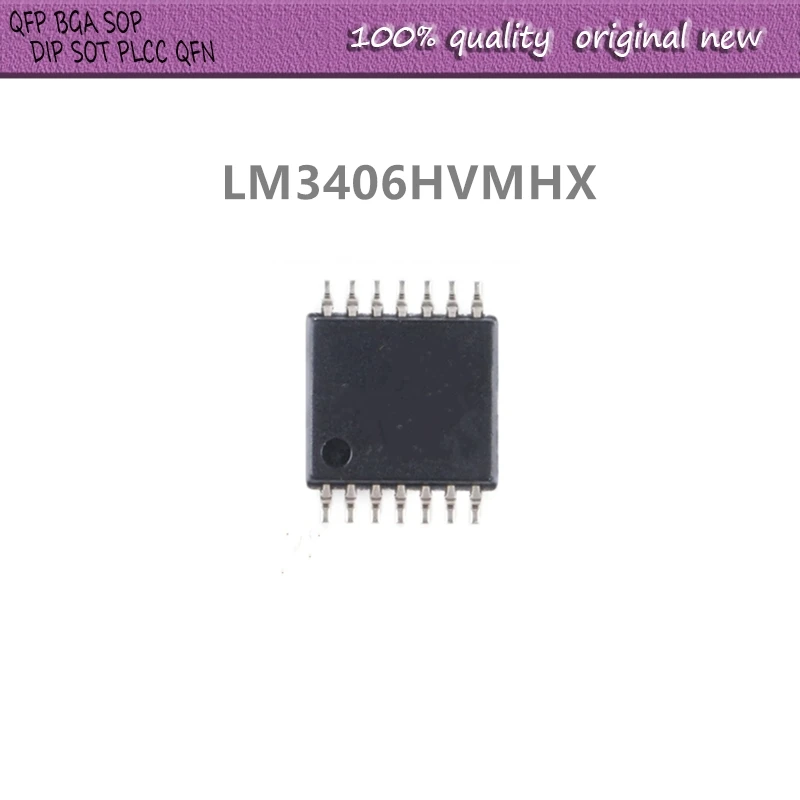 

10Pcs/Lot LM3406HVMHX LM3406HVMHX/NOPB LM3406 TSSOP-14