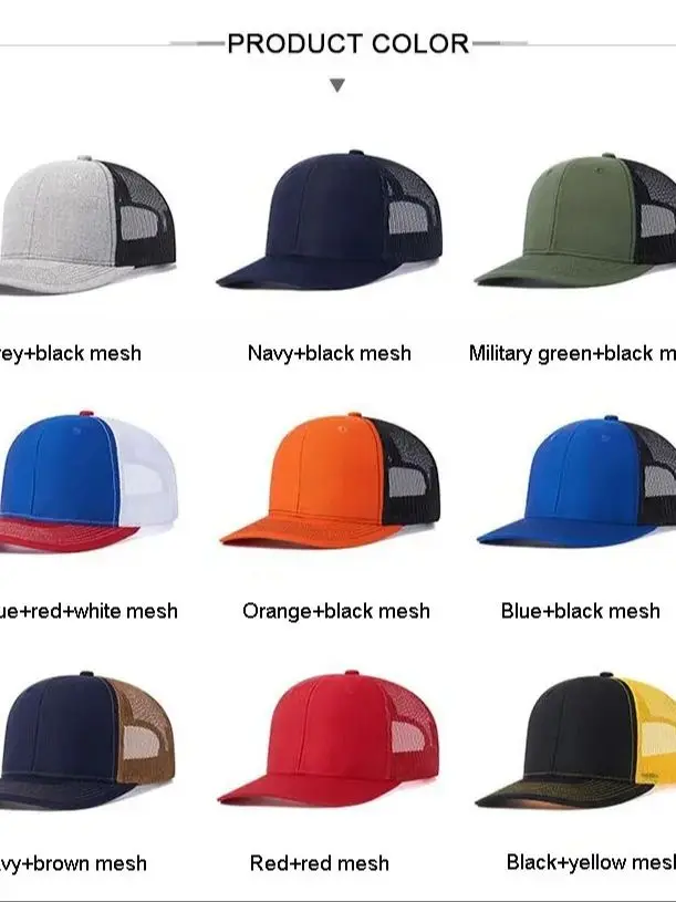 1PC Heißer Verkauf Unisex Kappe Leichte Gebogene Krempe Stil Trucker Hut Männer & Frauen Casual Outdoor Atmungsaktive Sommer Kappe – Detail 4