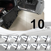 10Pcs For BMW 3 Series E46 F30 F31 F80 E90 E91 E92 E93 1998 - 2018 Door Cards Panel Fascia Trim Clips 316 318 320 330 340 i/d M3