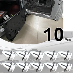 10Pcs For BMW 3 Series E46 F30 F31 F80 E90 E91 E92 E93 1998 - 2018 Door Cards Panel Fascia Trim Clips 316 318 320 330 340 i/d M3