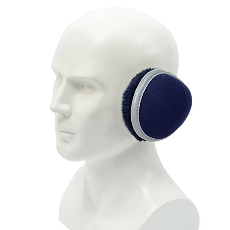 Nuovi copriorecchie pieghevoli in pile per uomo più copriorecchie in velluto copriorecchie ispessiti borse per le orecchie calde