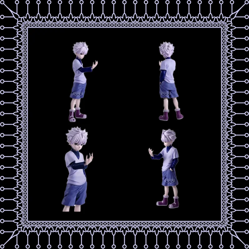 

[Настоящий оригинал] Bandai Banpresto Hunter Hunter Grandista Killua Zoldyck в наличии аниме фигурка модель коллекционная фигурка игрушки