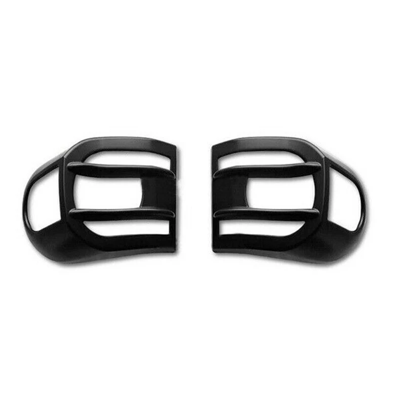 

2Pcs ABS Black Rear Tail Light Lamp Cover Trim for Toyota FJ Cruiser 2007-2020