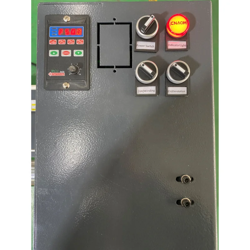 Motor Rewind Coils Winder Re Winding or Unwinding Machine Automatic Feeder 800mm Electric