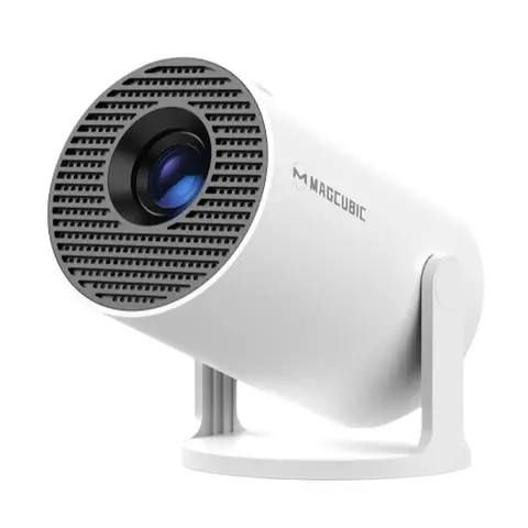 Magcubic Projector Android 14 8K 1280*720P HY300 Pro + Dual Wifi 290ANSI 180°flexible BT5.0 Cinema Outdoor Portable Projector