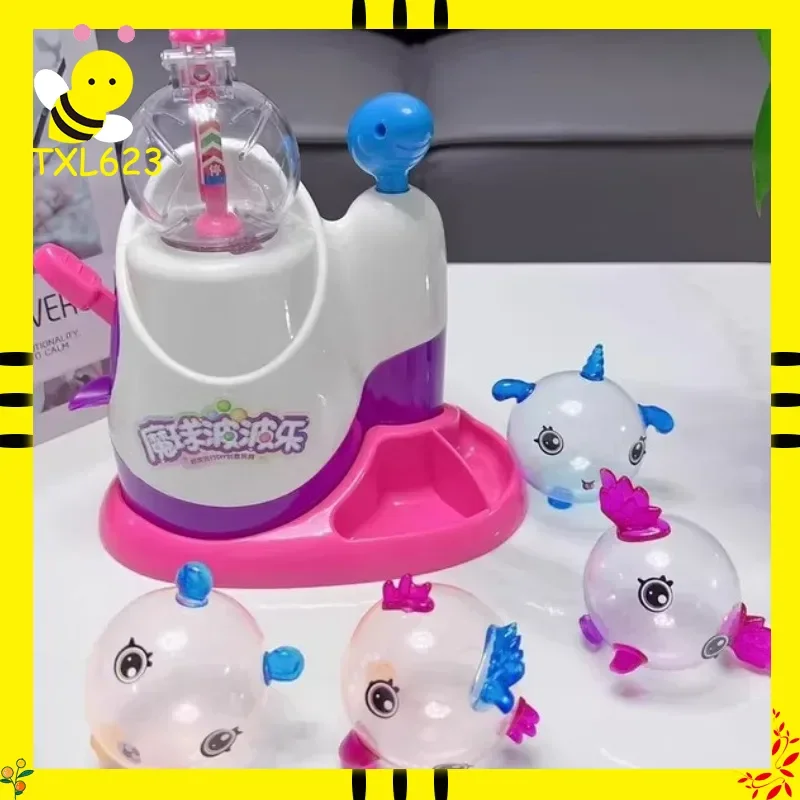 Magia pegajosa feliz diy monstro brinquedo kit para meninos e meninas criativo artesanal artes & artesanato anti-stress bobo brinquedo tema em estoque