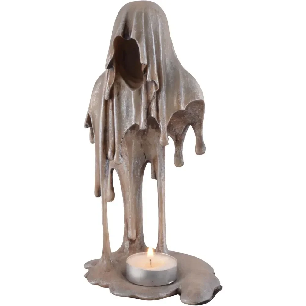 할로윈 죽음의 촛대 장식 유령 램프 파티 용품, 공포 사신 장식 소품, 냉혹한 송진 공예품, 어린이 선물