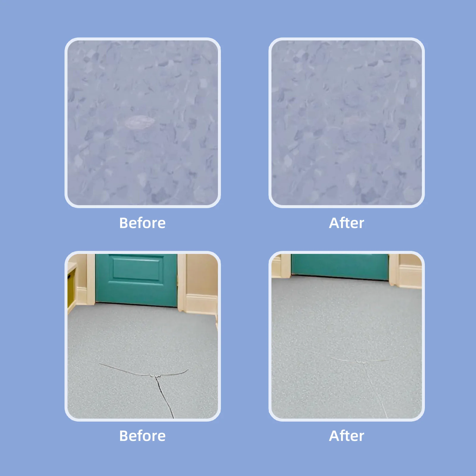 Виниловый комплект для ремонта царапин на полу Ламинат Виниловый ПВХ-пластик Мебельный комплект для ремонта пола с нагревательной ручкой 11-цветные твердые восковые стержни