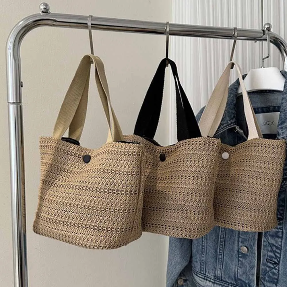 Sac tissé avec nom personnalisé pour femme, sac rétro décontracté, sac tissé Palm Enge, sac brodé pour les vacances de plage d'été, sac cadeau fait main