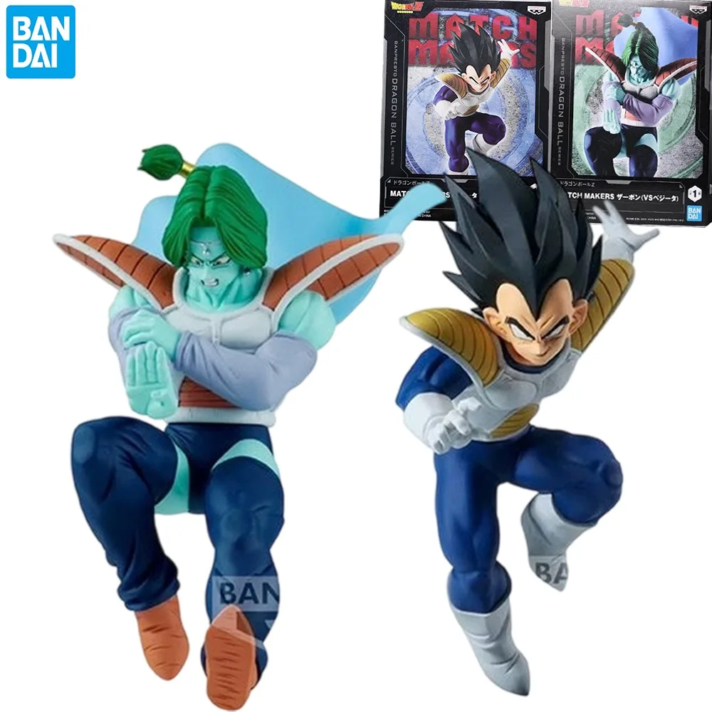 Bandai Original Banpresto Anime Dragon Ball Z fabricantes de partidos Vegeta VS Zarbon figuras de acción DBZ figurales juguetes de modelos coleccionables