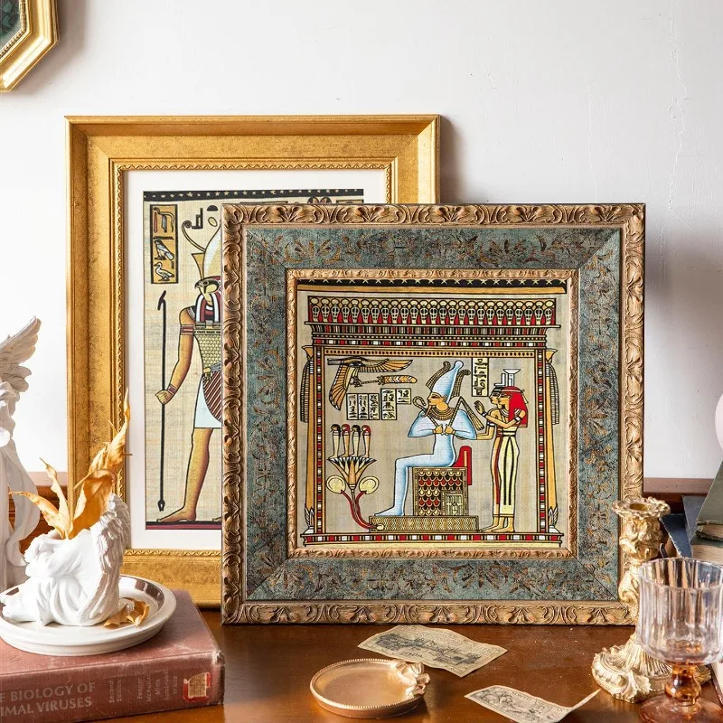 Customized European-style retro picture frames for wall-mounted photo frames marcos para cuadros Picture frames coquette decor