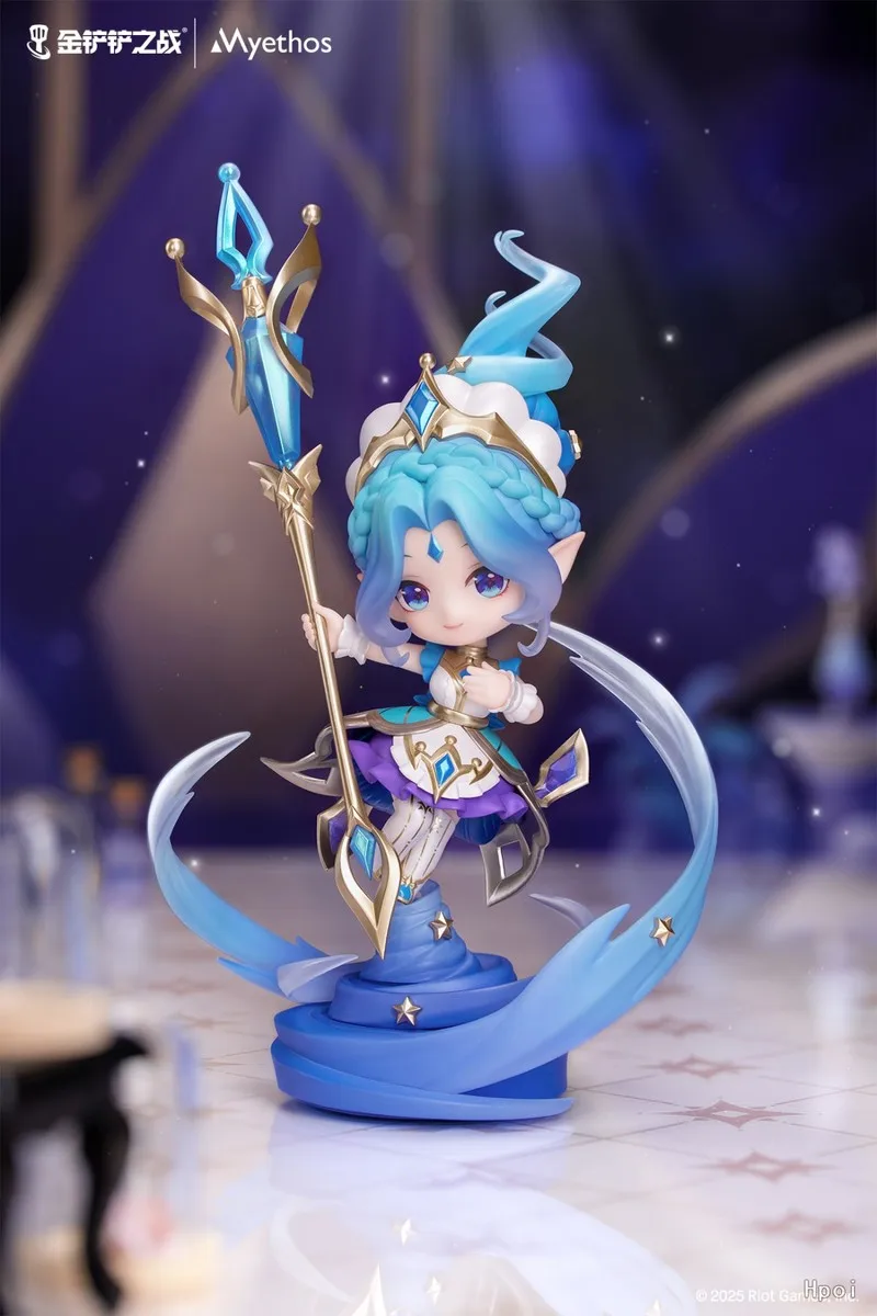 [Pre Sale] Genuine Teamfight Tactics & Myethos Official Collaboration Precious Gem  Mini Garen Q Version Janna Model Collectible