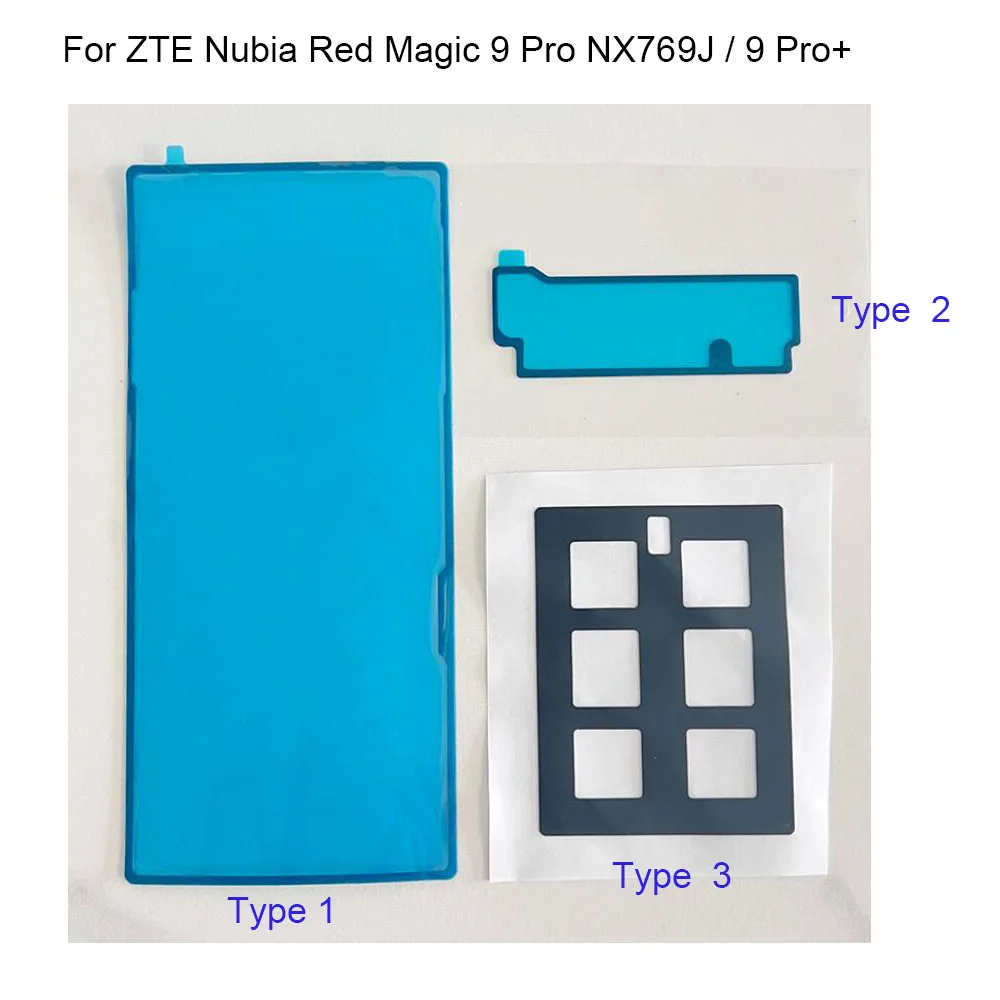 Клейкая лента для ZTE Nubia Redmagic 9 Pro 3M, клей для задней крышки батарейного отсека, 2 шт.