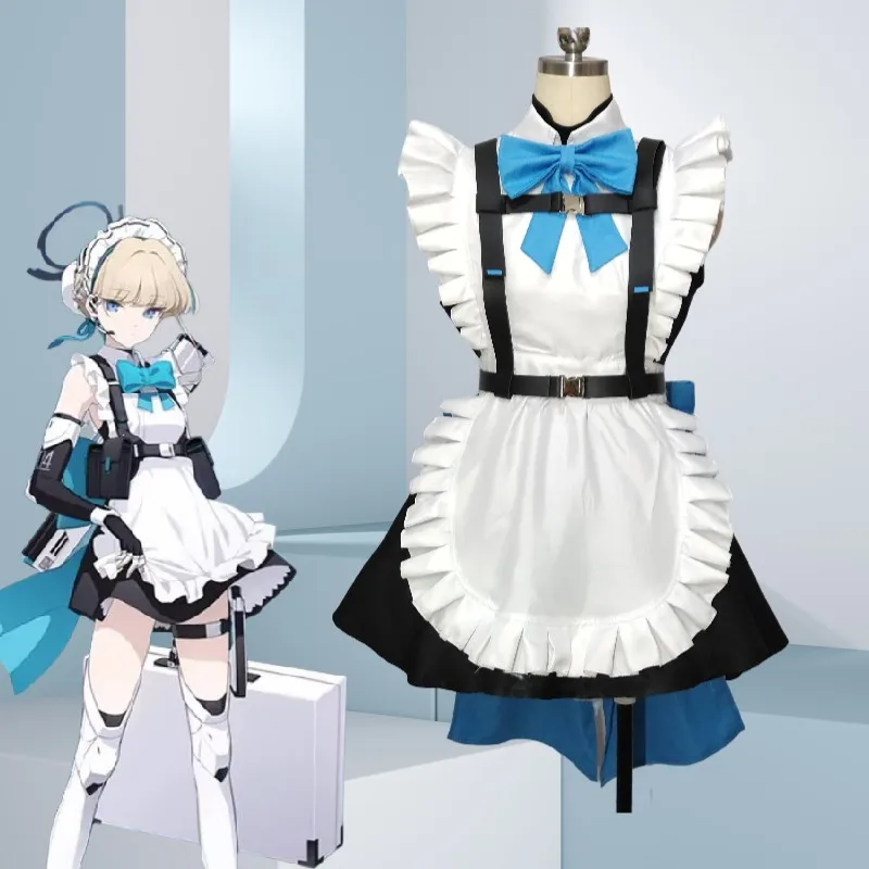 

Game Blue Archive Cosplay Asuma Toki Costume JK School Uniform Wear Coat Dress Suit Halloween Party Uniforms